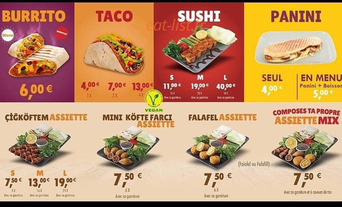 Çiğköftem — carte page 4