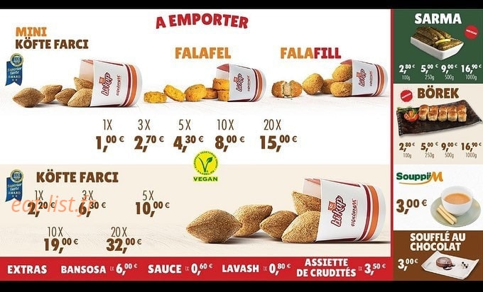 Çiğköftem — carte page 2