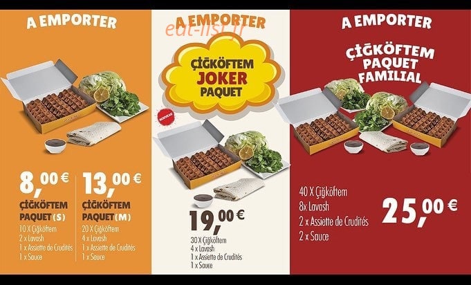 Çiğköftem — carte page 3