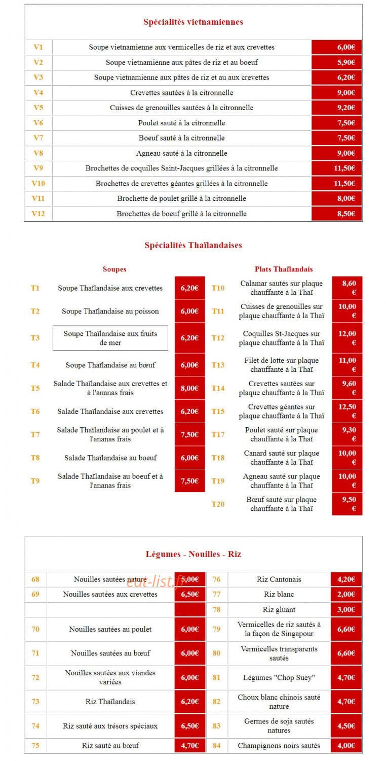 Domaine du Magnat — carte page 4