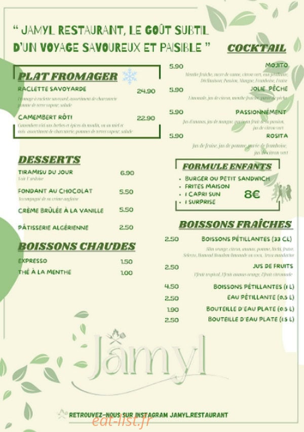 Jamyl — carte page 2