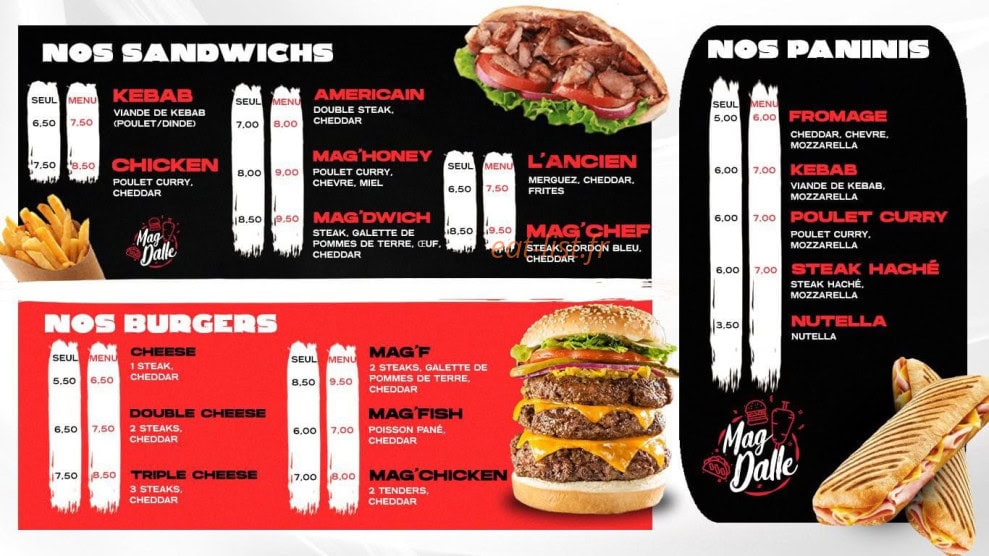 Mag'dalle — carte page 2