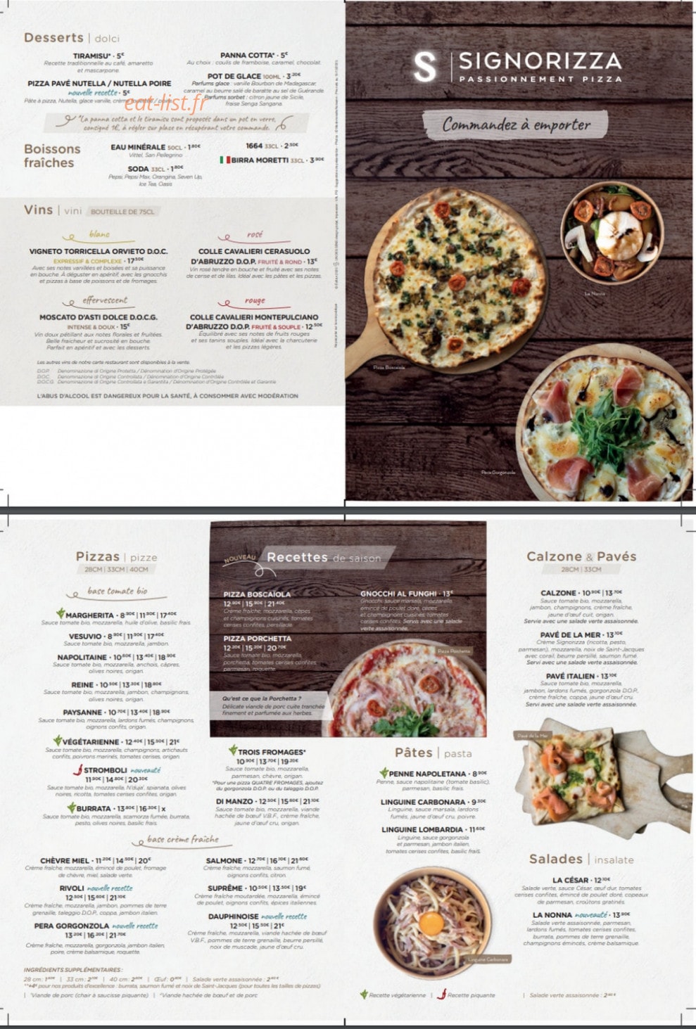 Signorizza — carte page 9