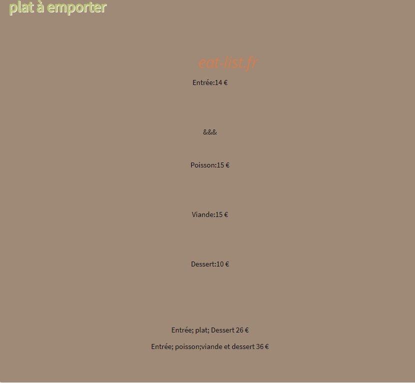 La Grande Tour — carte page 5