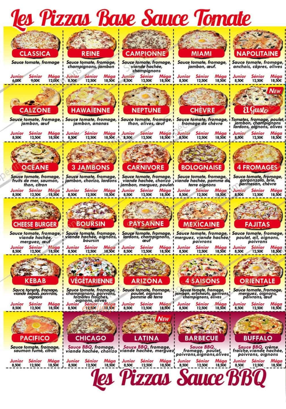 El Gusto — carte page 3