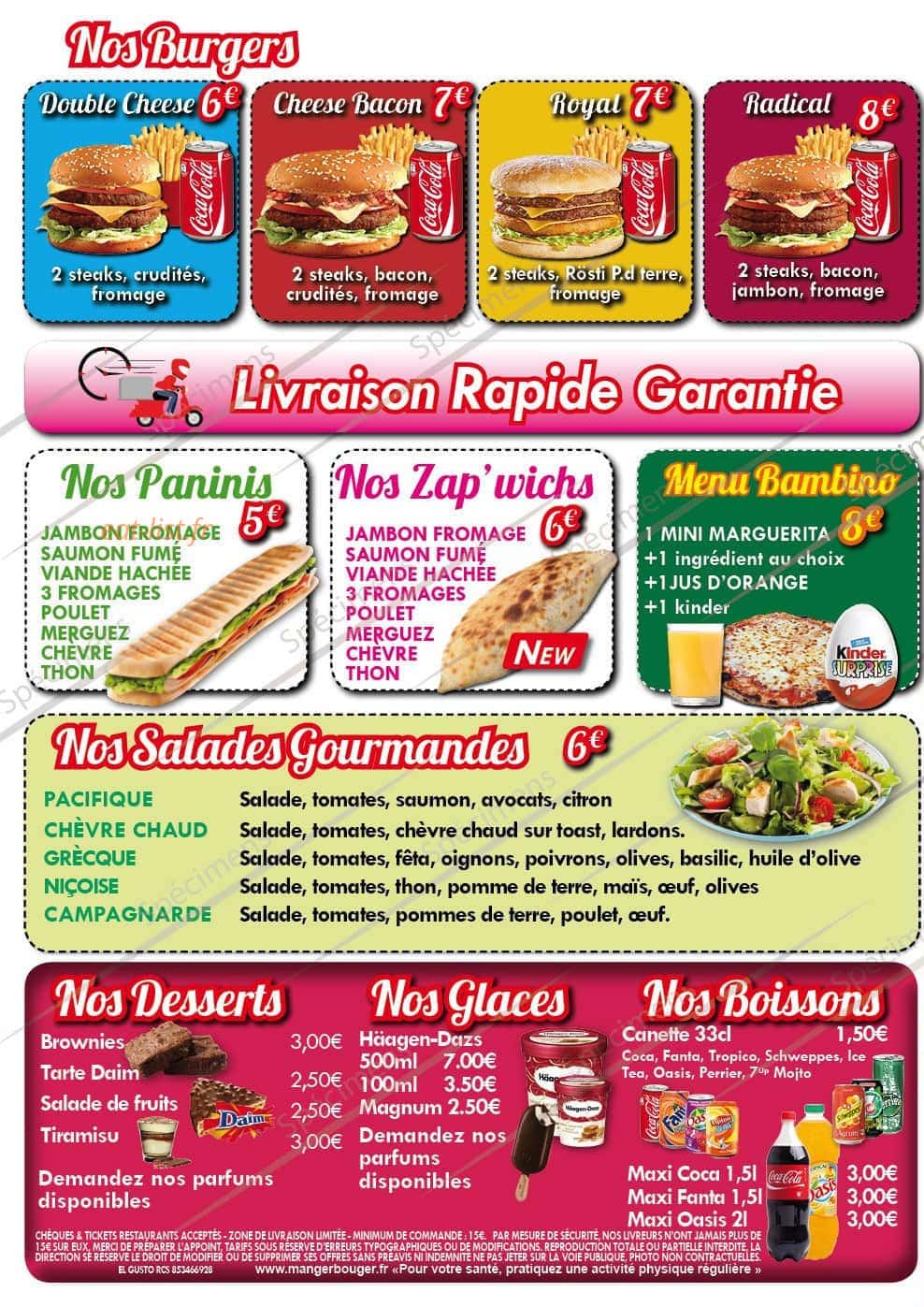 El Gusto — carte page 2