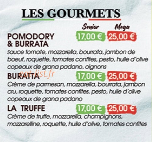 Casa di pizza — carte page 4