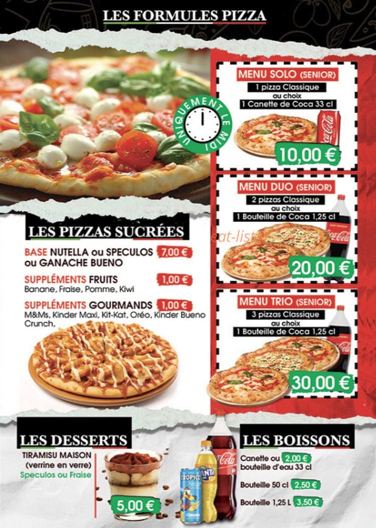 Casa di pizza — carte page 6