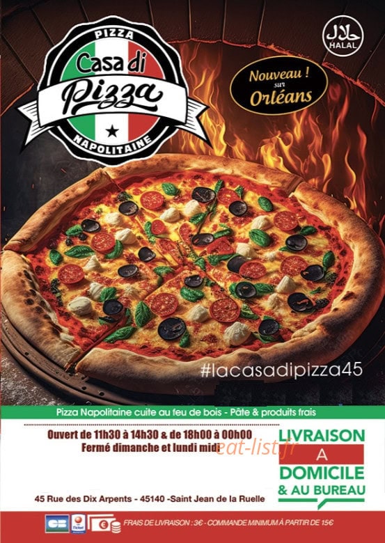 Casa di pizza — carte page 1