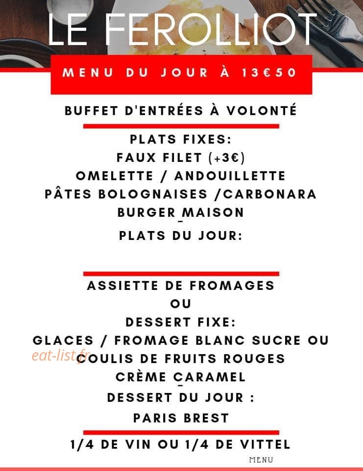 Le ferolliot — carte page 1
