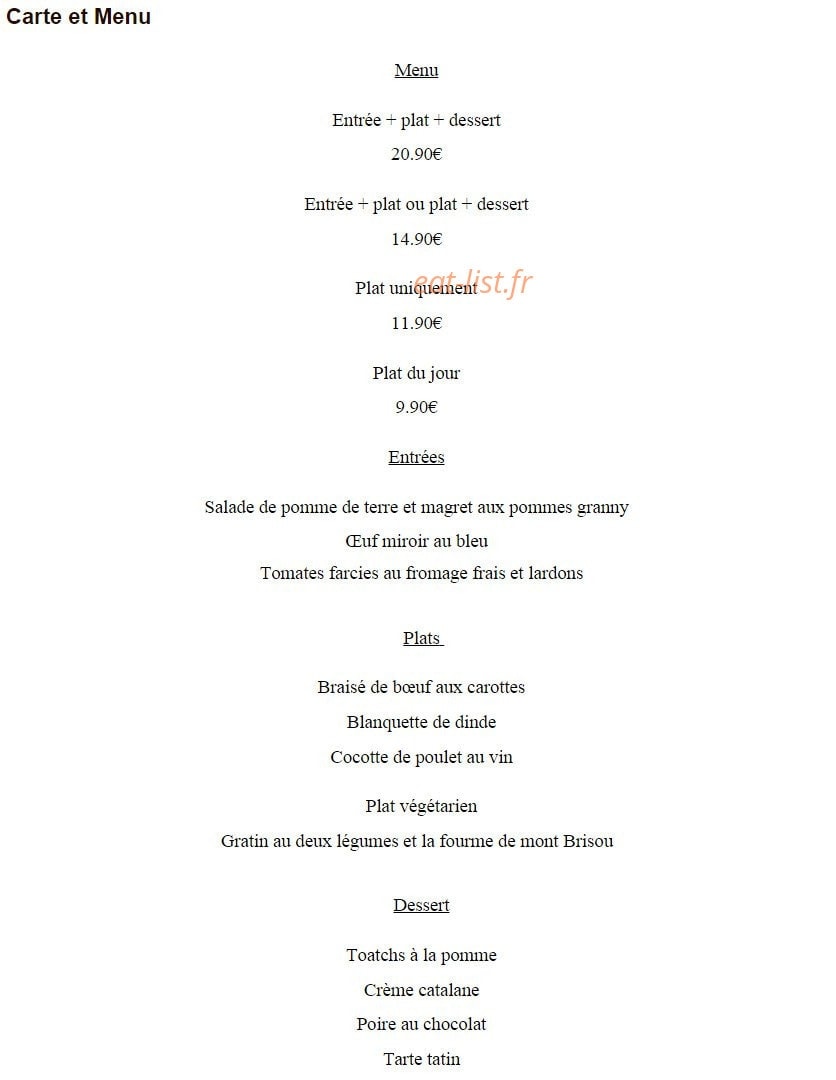 Les potes o' feu — carte page 3