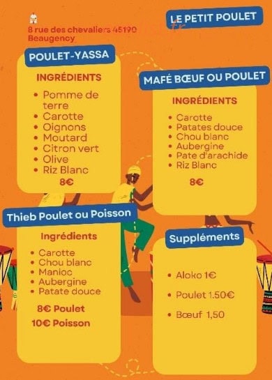 Chez Samir — carte page 4