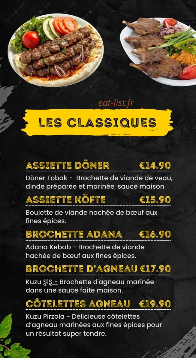 O'delices Kebab — carte page 4