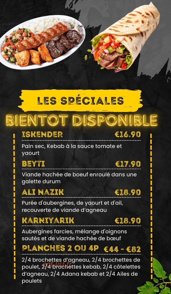 O'delices Kebab — carte page 6