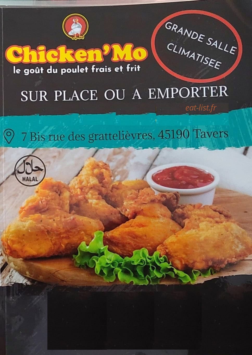 Chicken'mo — carte page 1