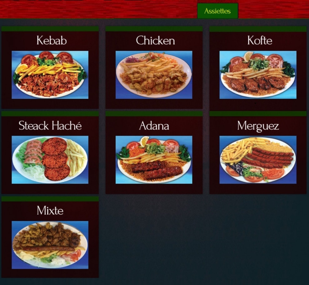 Amilly Kebab — carte page 3