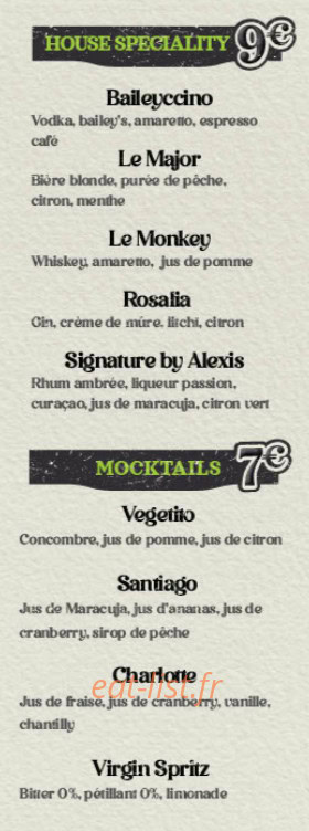 B&B — carte page 3