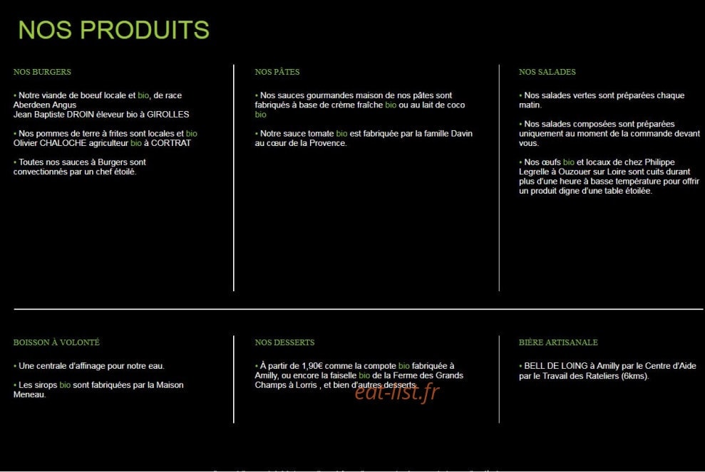 Big Terroir — carte page 1