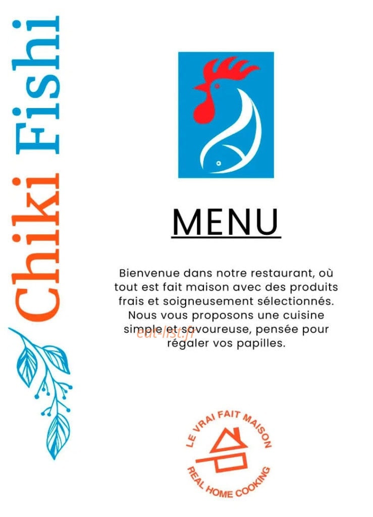 Chiki Fishi — carte page 1