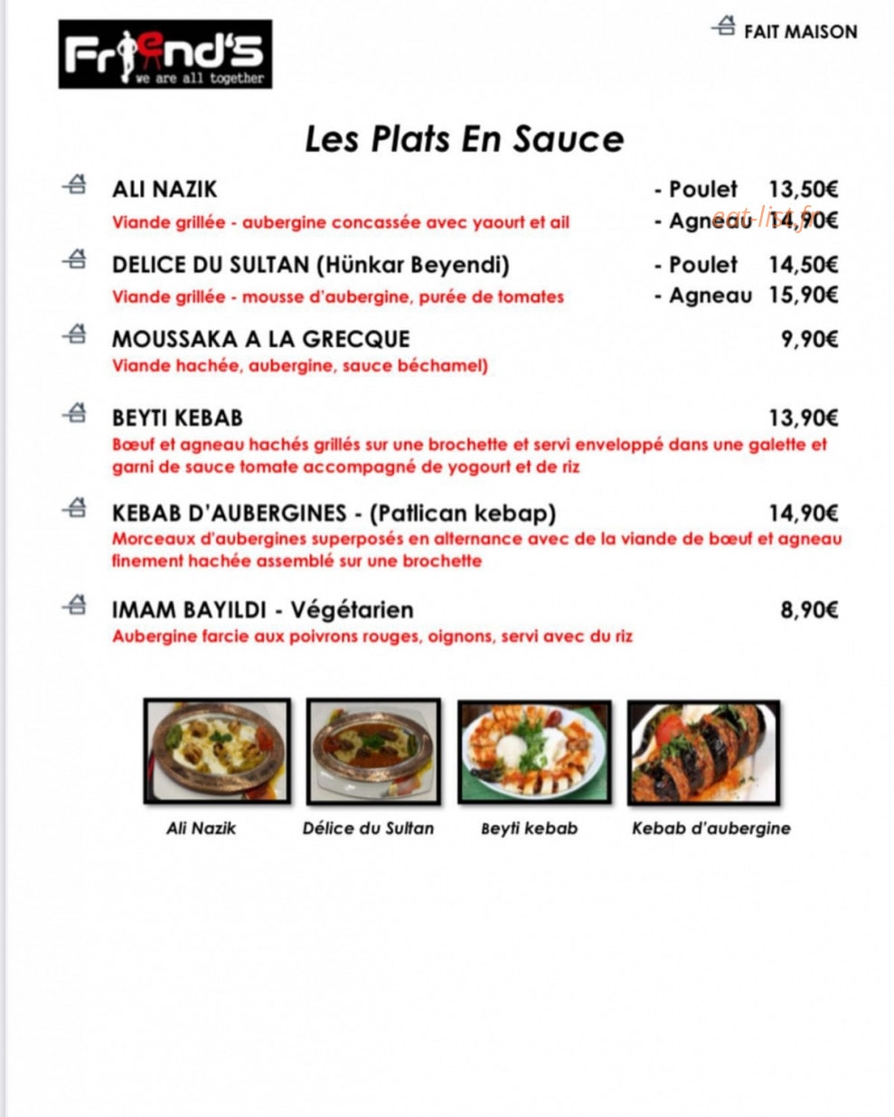 Friend's — carte page 4
