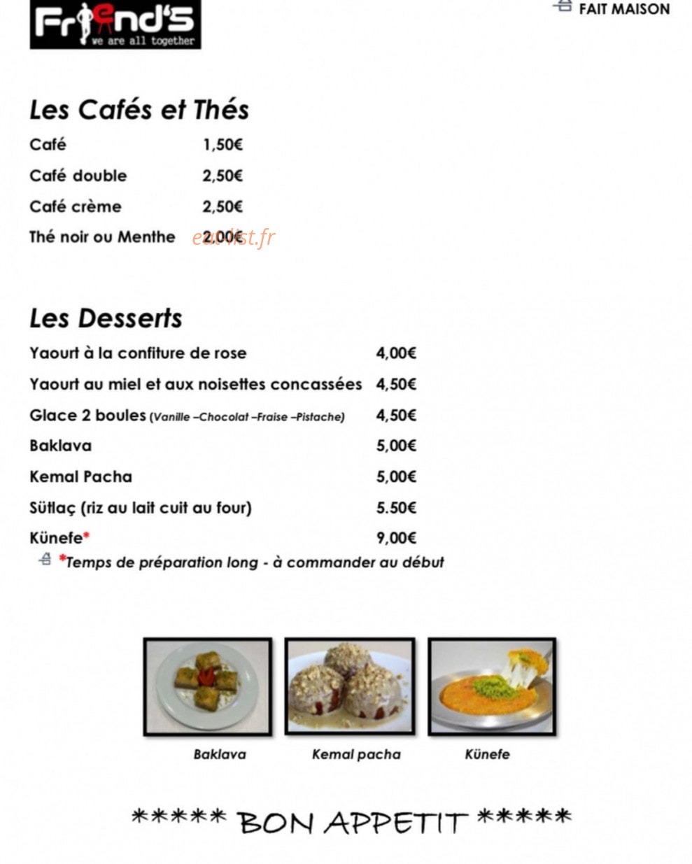 Friend's — carte page 2