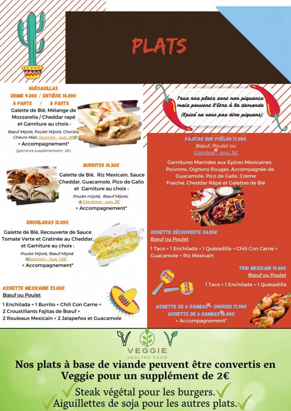 L'Escale Tex — carte page 6