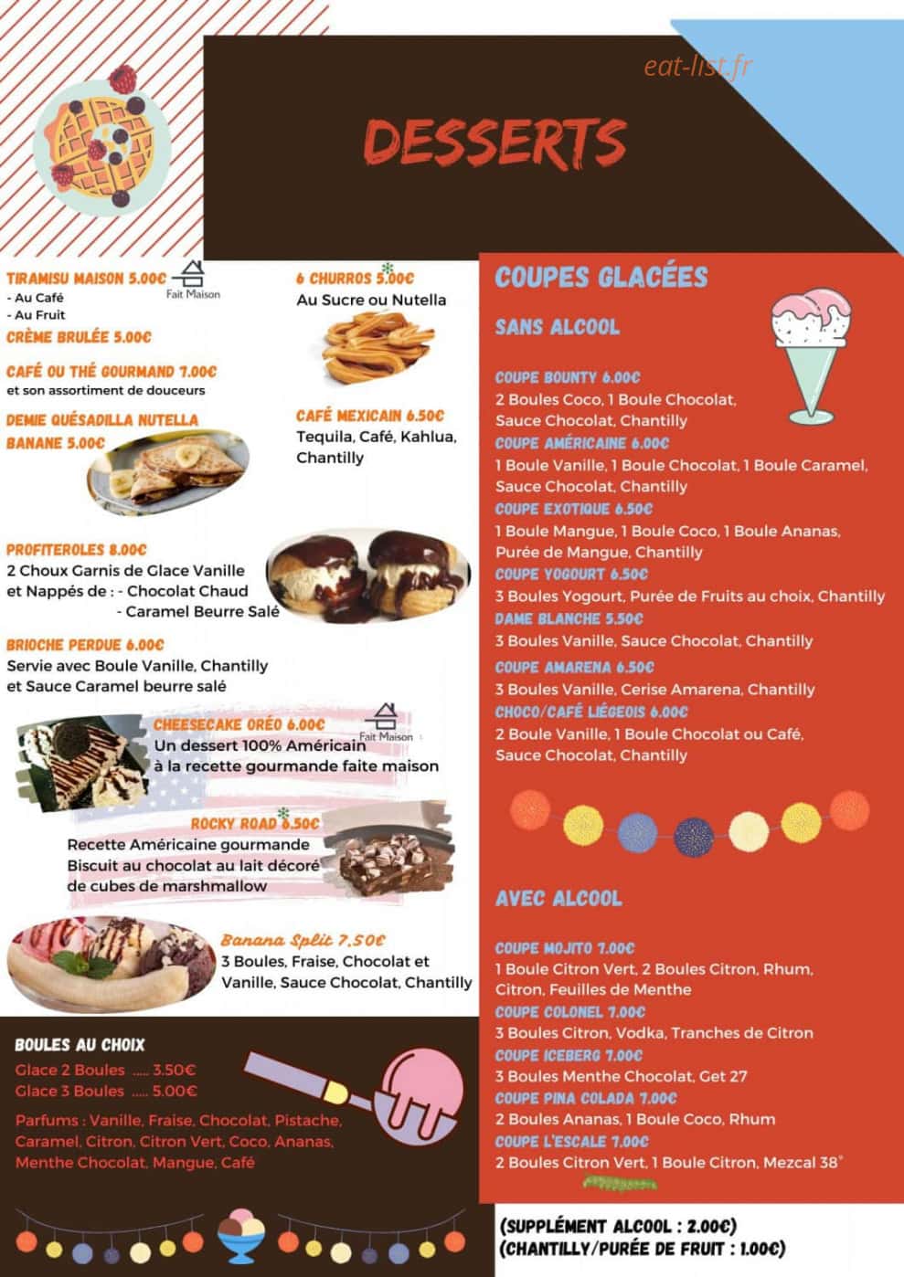 L'Escale Tex — carte page 7