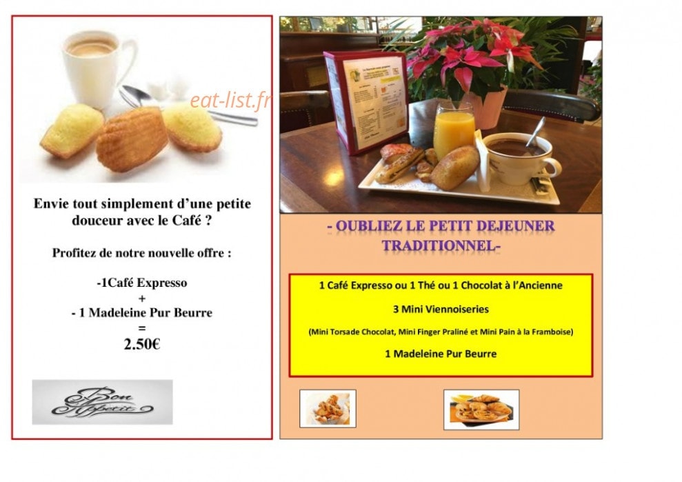 La Brasserie de la Poste — carte page 17