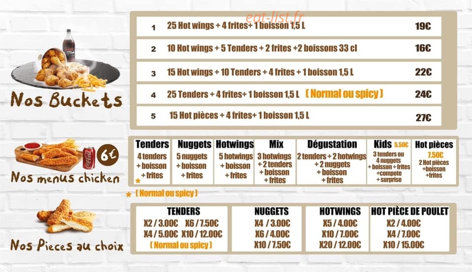 La Maison Du Wrap — carte page 3