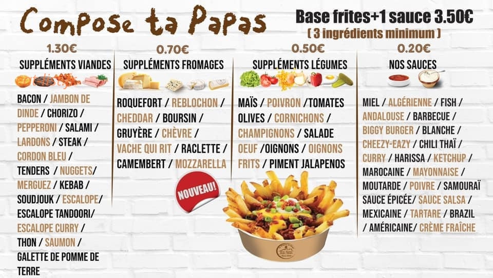 La Maison Du Wrap — carte page 2