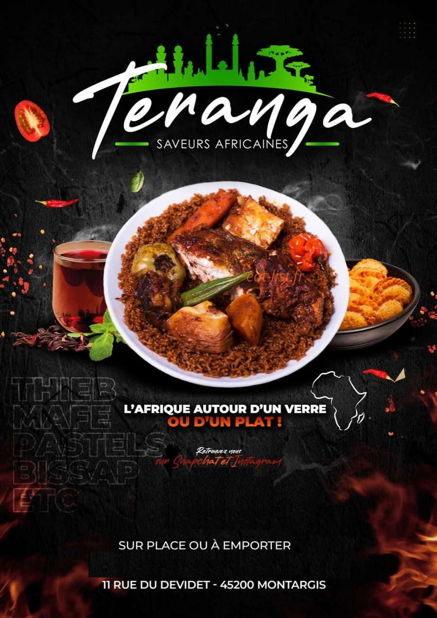 Le Teranga — carte page 1