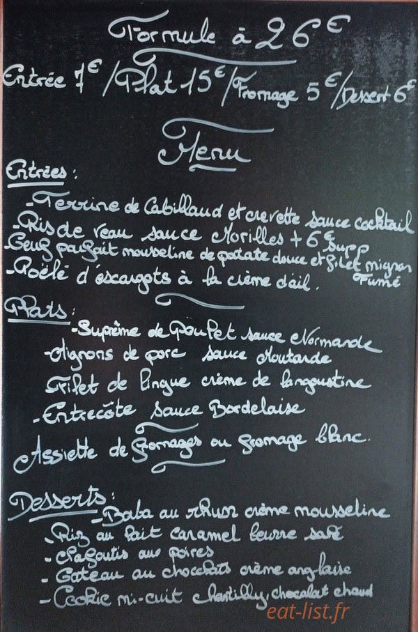 Les P'Tites Bénédictines — carte page 1