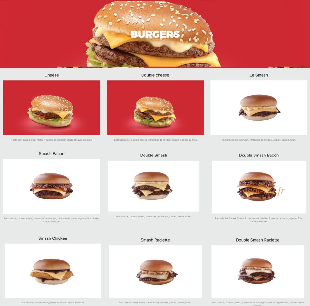 Tacos Avenue — carte page 3
