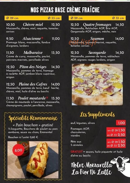 Pizza Lé La — carte page 3