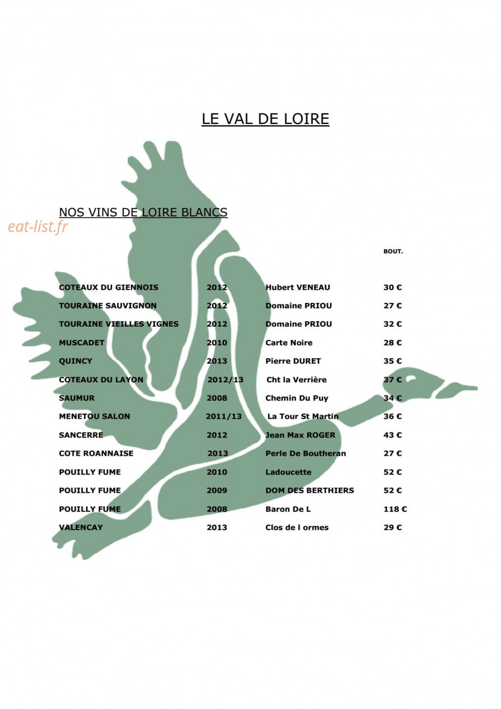 Les Saules — carte page 9