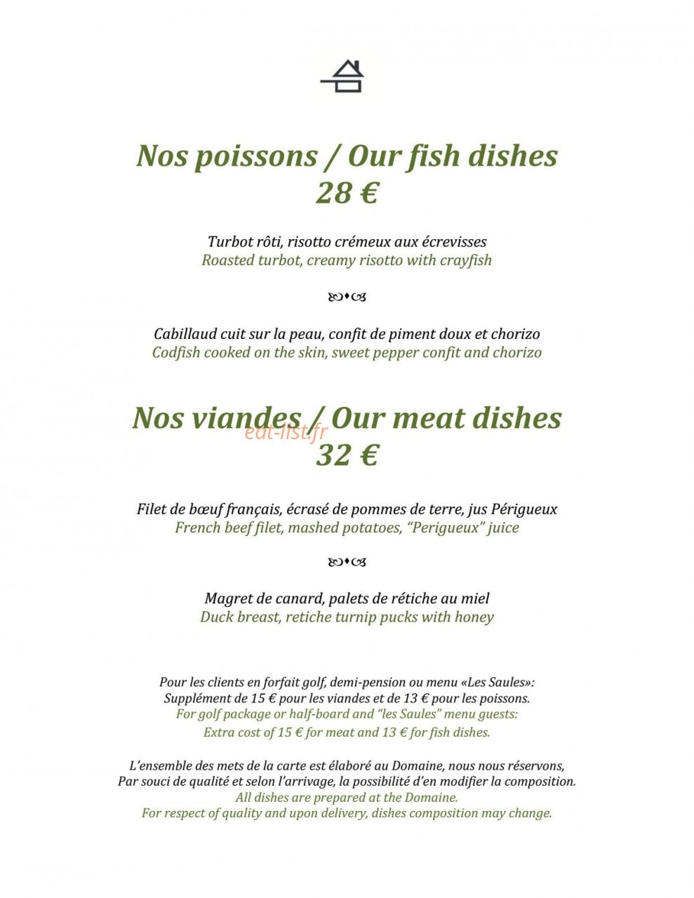 Les Saules — carte page 5