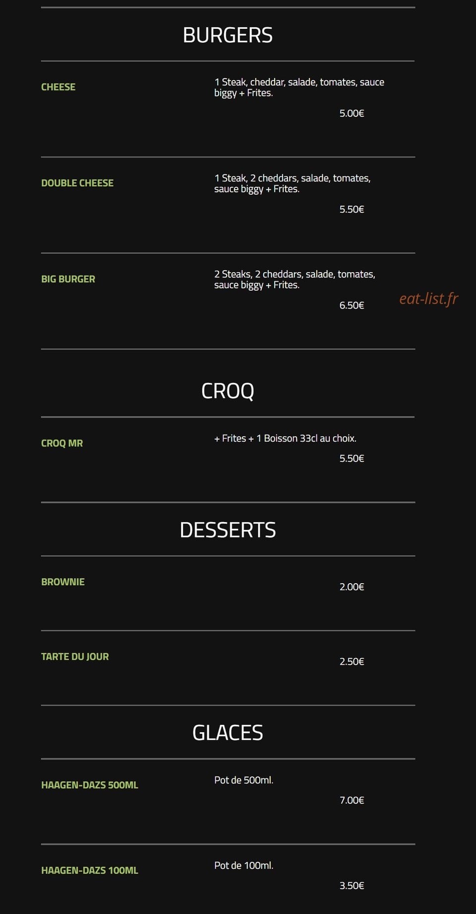 Andiamo Pizza — carte page 22