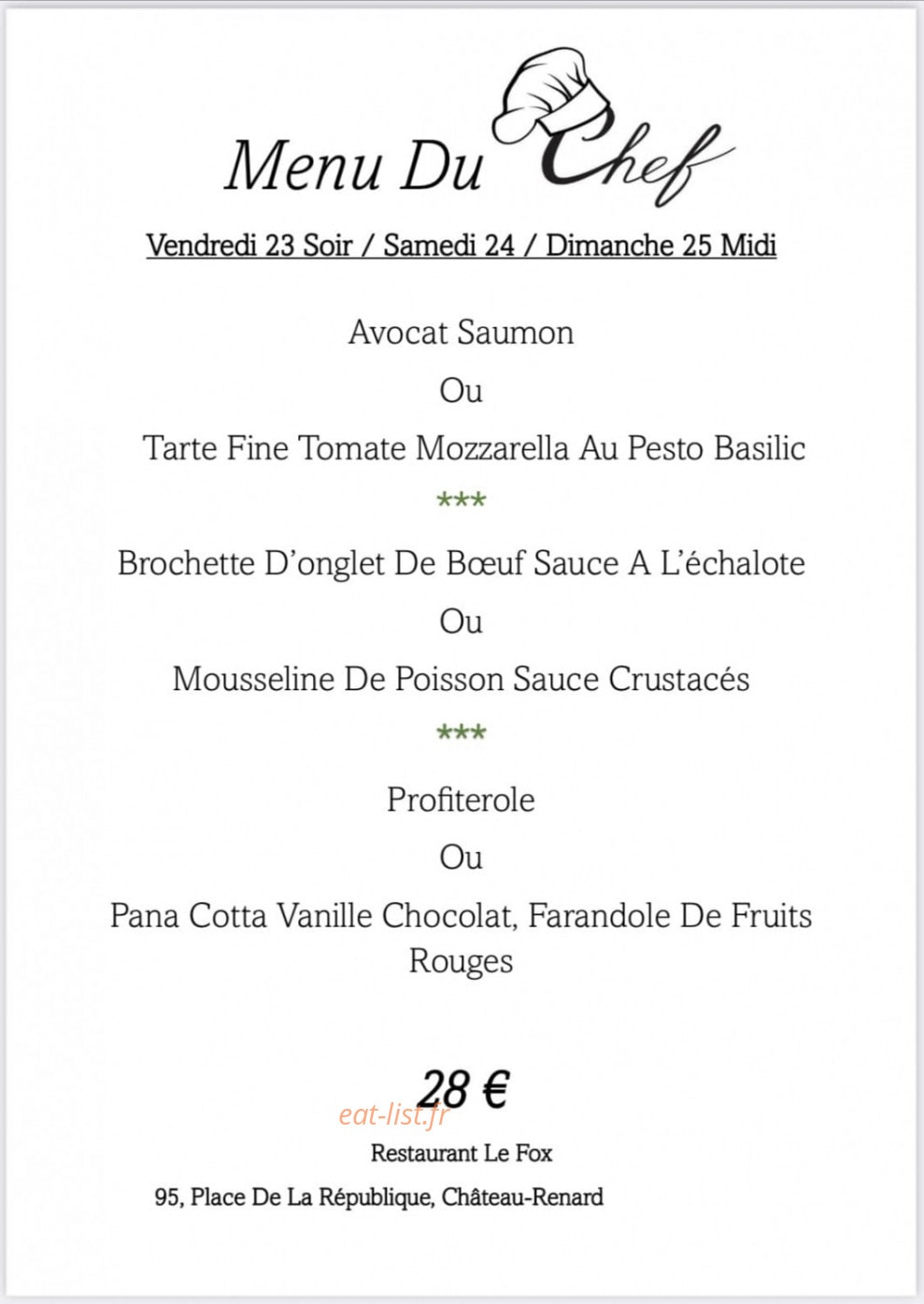 Le Fox — carte page 1