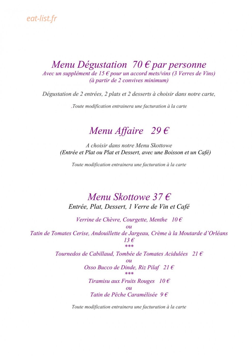 Le Skottowe — carte page 1