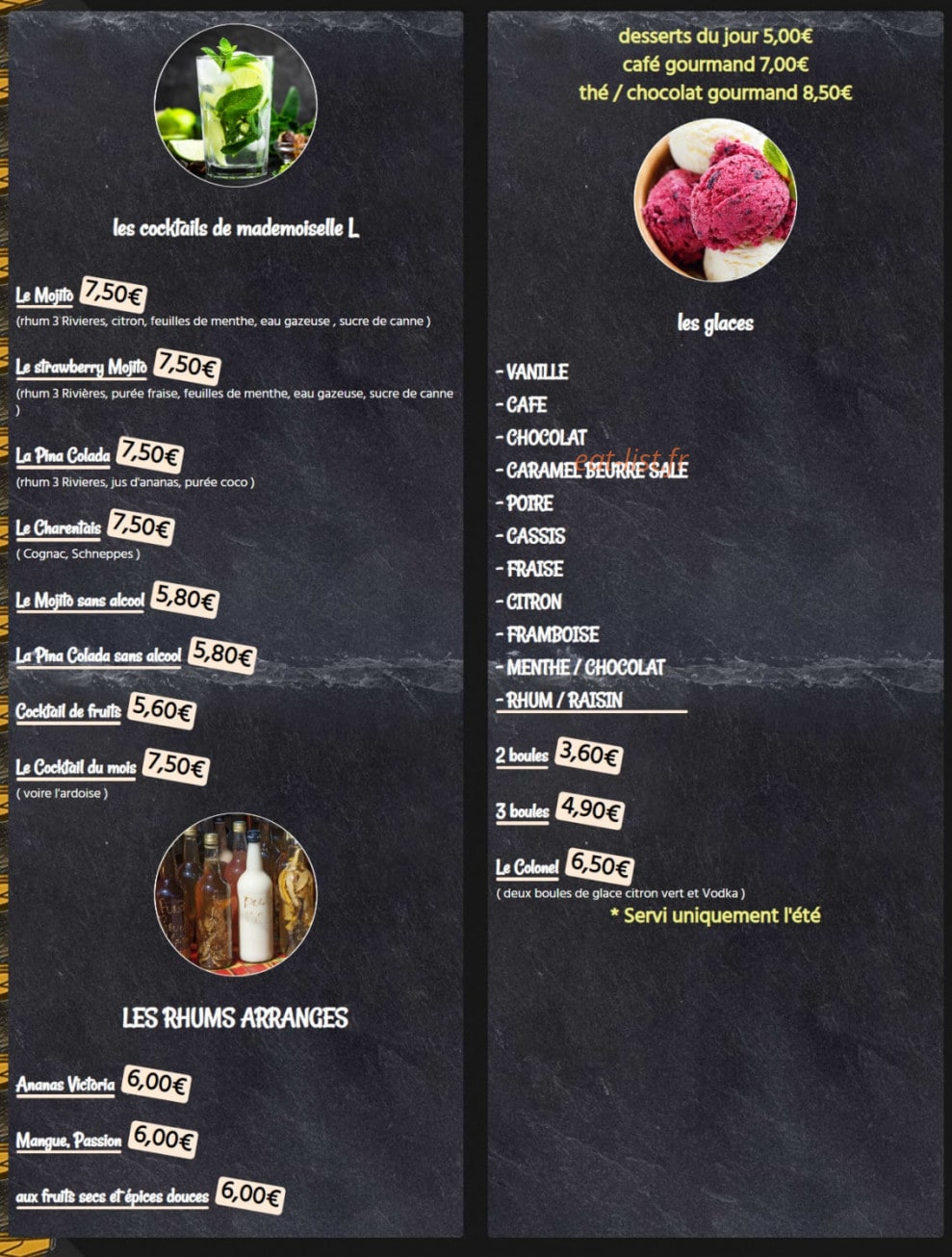 Olivier — carte page 6