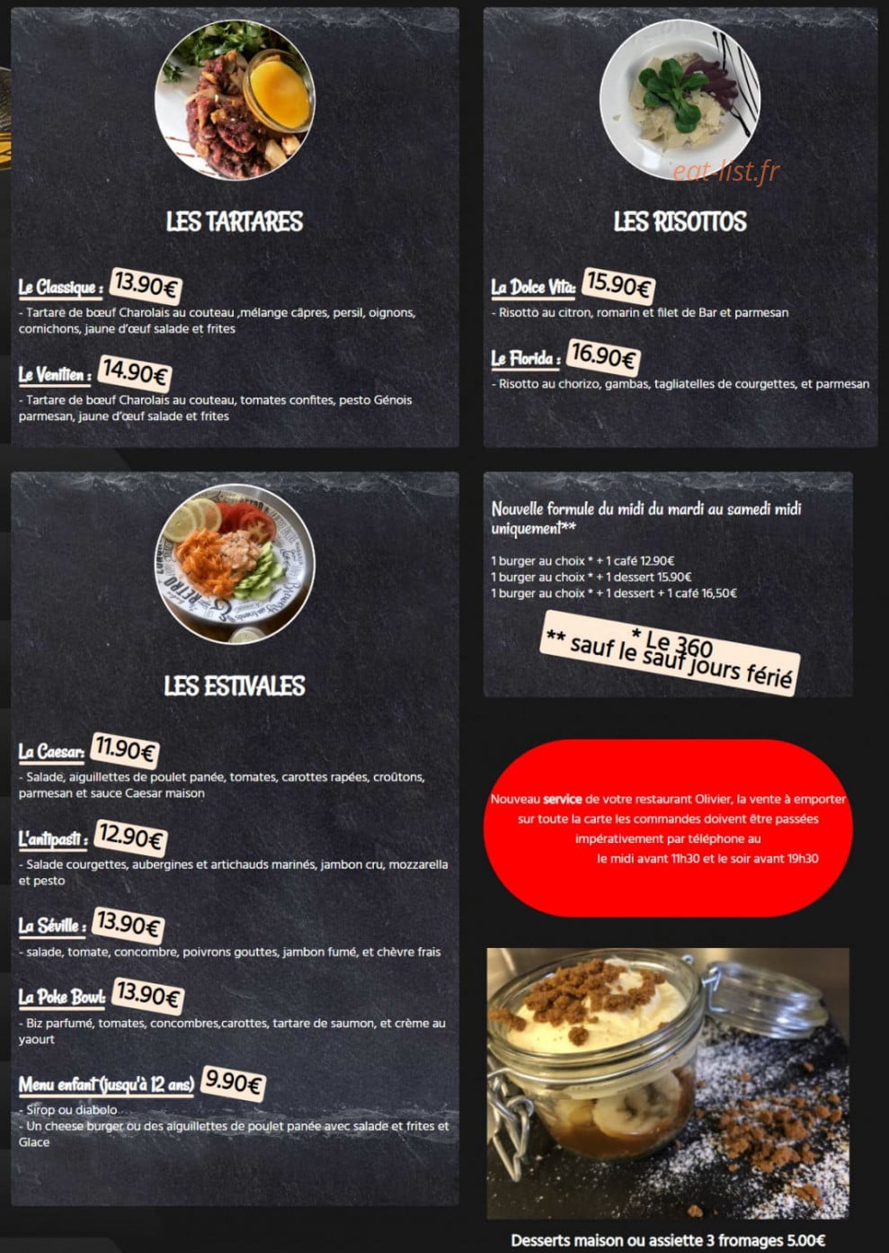 Olivier — carte page 1