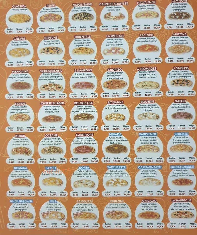 Tacos Couscous — carte page 3