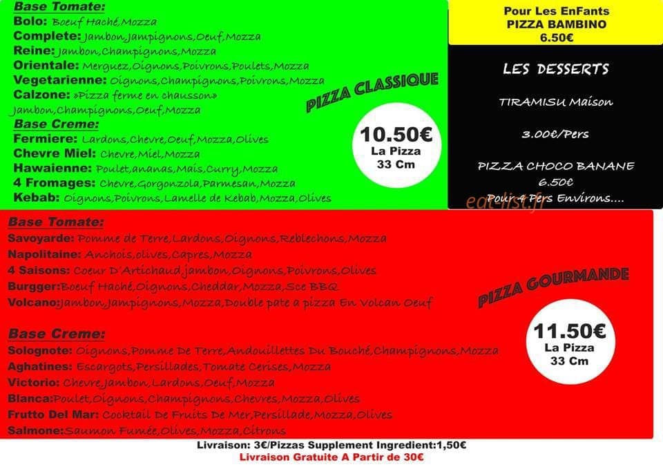 Pizza Da Paolo — carte page 2