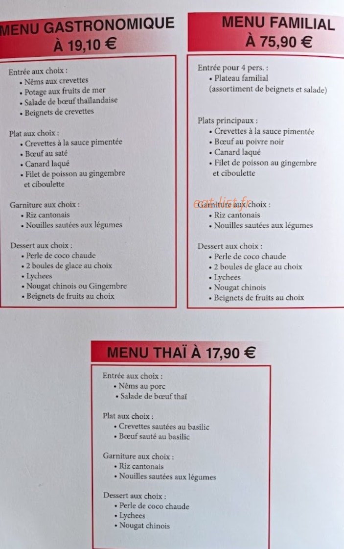 Le Royal Hongshun — carte page 5