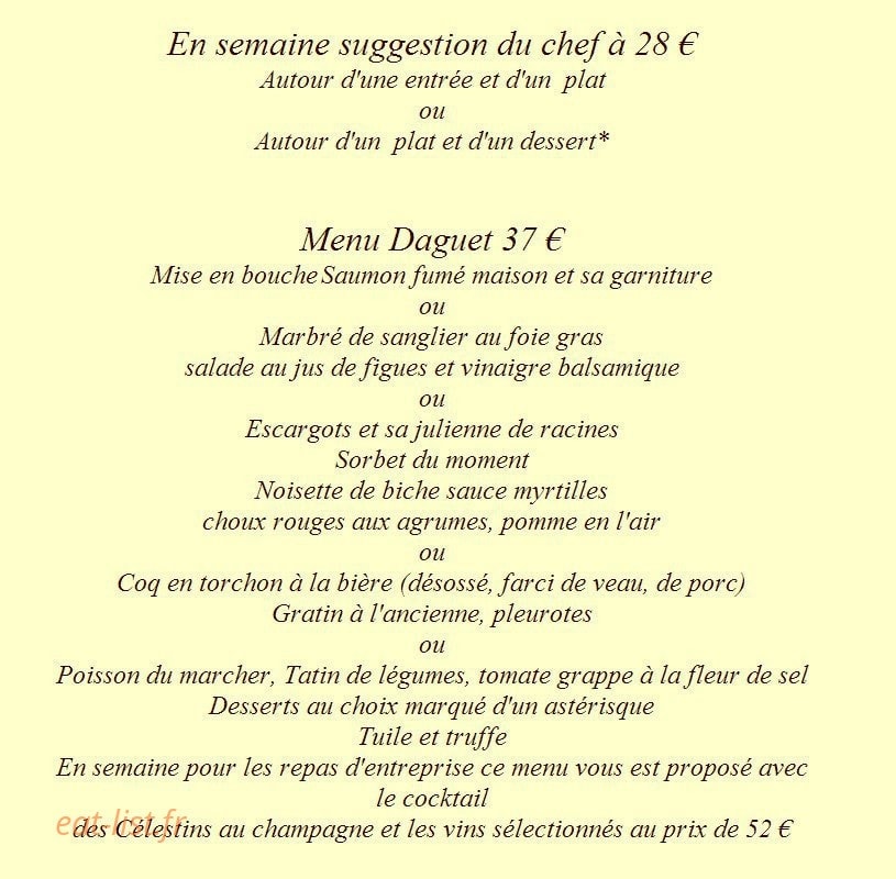 Autogrill Cote France — carte page 1