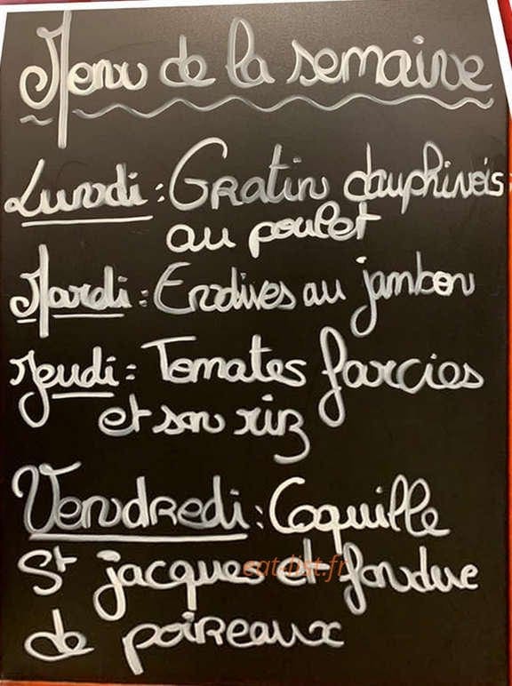 La miche gourmande — carte page 1