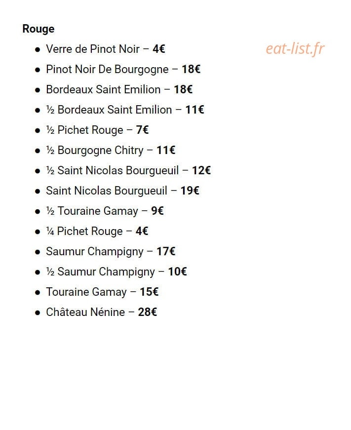 Aux saveurs lointaines — carte page 7