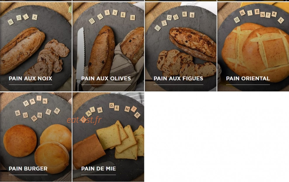 Boulangerie Marie Blachère — carte page 2