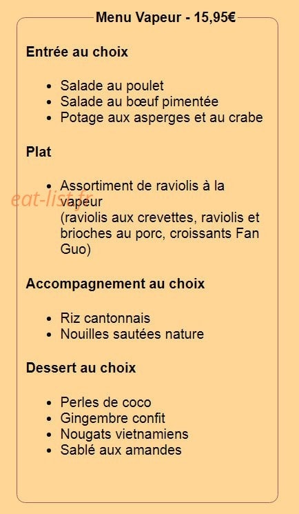 Mandarin — carte page 3