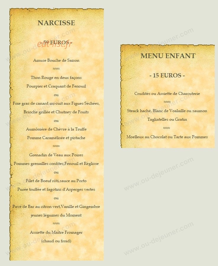 Traiteur Fraicheur — carte page 7